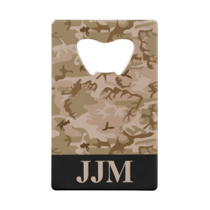 Monogram Desert Military Camo Camouflage Black