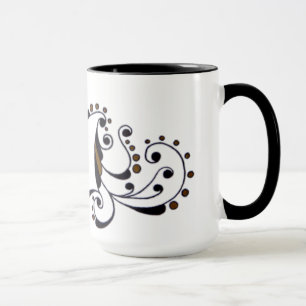 Monogram design add your initial/name/etc. mug