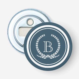 Monogram design bottle opener