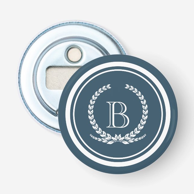 Monogram design bottle opener (Front)