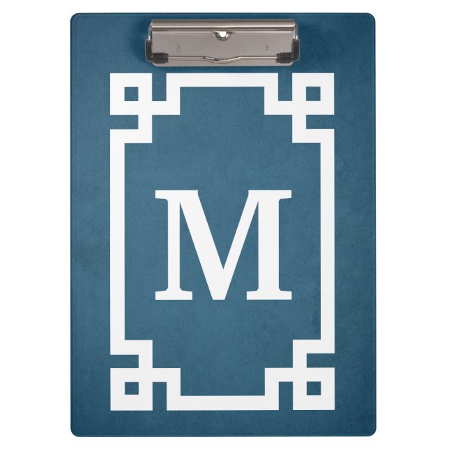 Monogram design clipboard (Front)