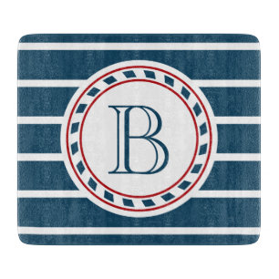 Monogram design cutting board