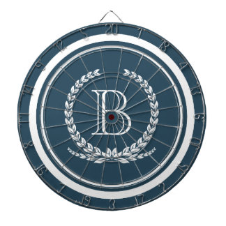 Monogram design dartboard