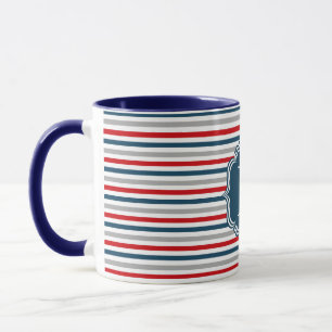 Monogram design mug