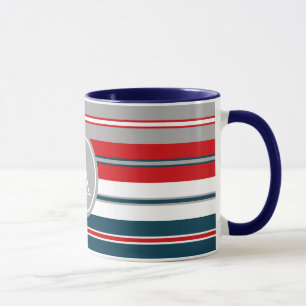 Monogram design mug