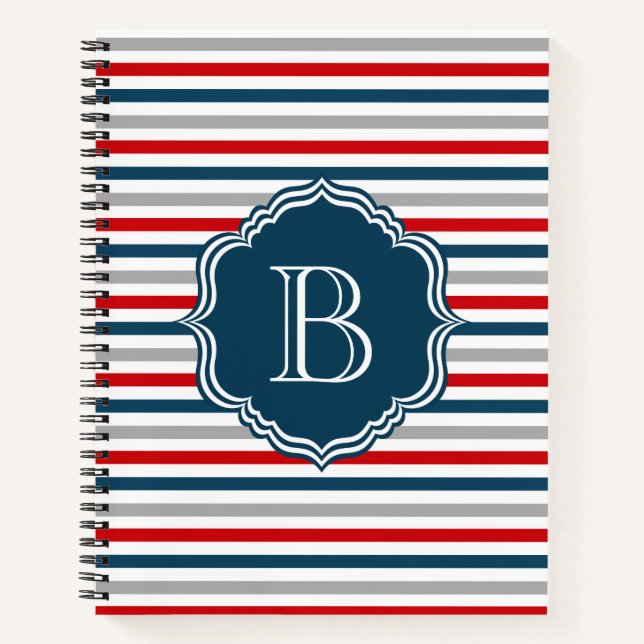 Monogram design notebook (Front)