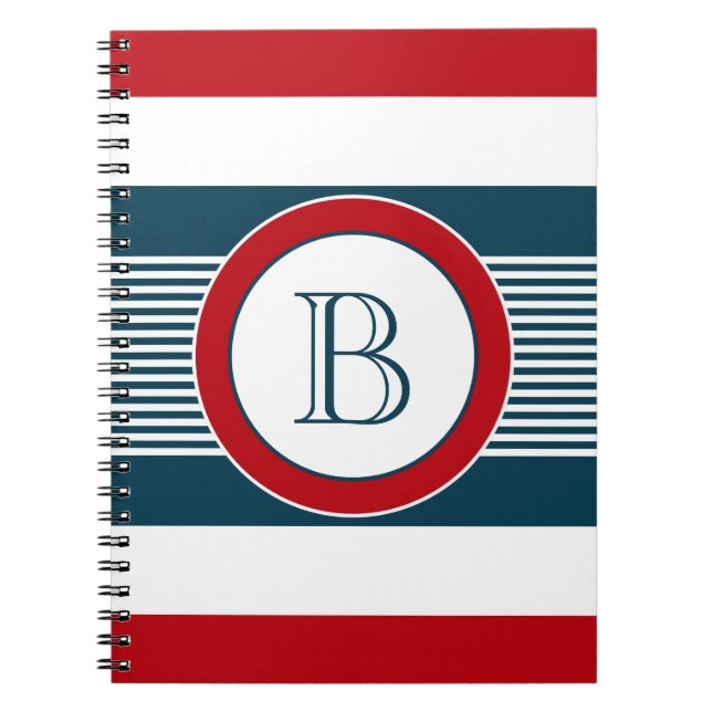 Monogram design notebook (Front)