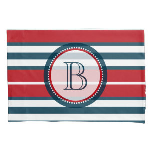 Monogram design pillowcase