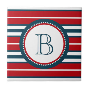 Monogram design tile