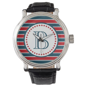 Monogram design watch