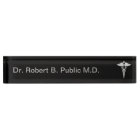Monogram Doctor Desk Name Plate
