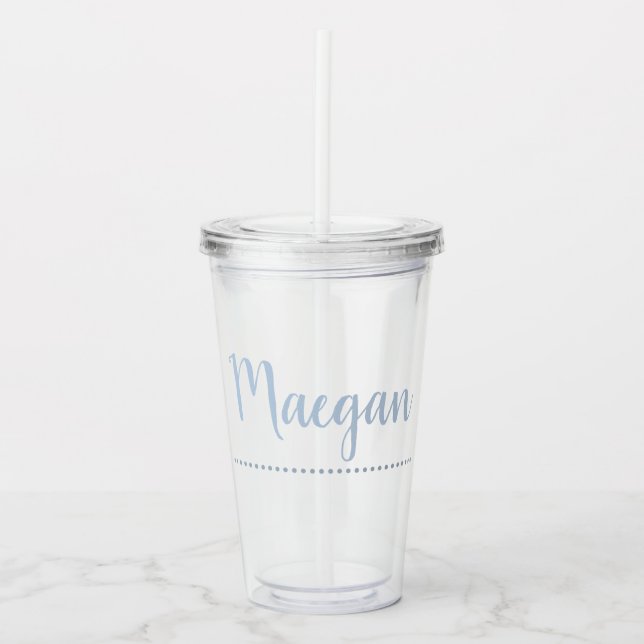 MONOGRAM DOTTED Tumbler (Front)