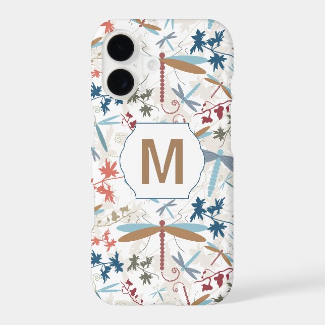 Monogram Dragonfly Pattern (Back)