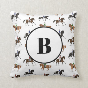 Monogram Dressage Cushion