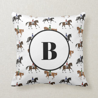 Monogram Dressage Cushion