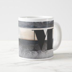 Monogram   Earth & Smoke I Large Coffee Mug