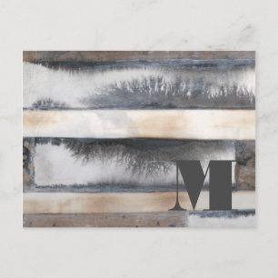 Monogram   Earth & Smoke I Postcard