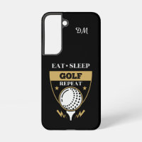 Monogram Eat Sleep Golf Repeat