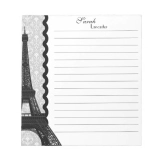 Monogram Eiffel Tower Note Pad