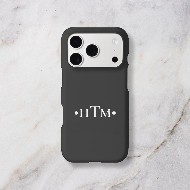 Monogram Elegant Minimal Black (Creator Uploaded)