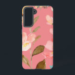 Monogram Elegant Pink Watercolor  Samsung Galaxy  Samsung Galaxy Case<br><div class="desc">Samsung Galaxy S21 Case for Samsung Galaxy displaying the newest monogram in stylish watercolor. There are a number of our cosy,  plush products available. Choose a Monogram Elegant Watercolor Pink Samsung Galaxy S21 Case for yourself or a friend from the selection of Case that is currently offered.</div>