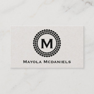 Monogram Element Expansion 3 Business Card