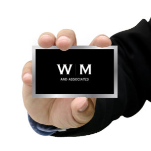 Monogram   Executive Business Card