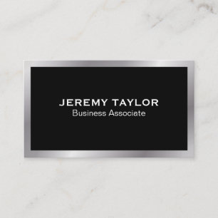 Monogram   Executive   Business Consultant Business Card