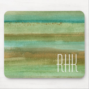 Monogram   Fields in Spring I Mouse Mat