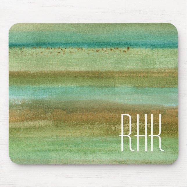 Monogram | Fields in Spring I Mouse Mat (Front)