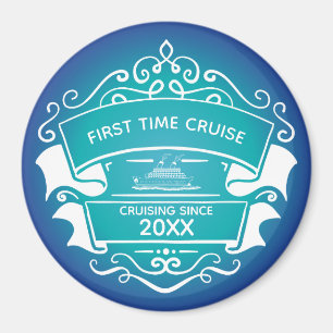 Monogram First Time Cruise Cabin Door Magnet