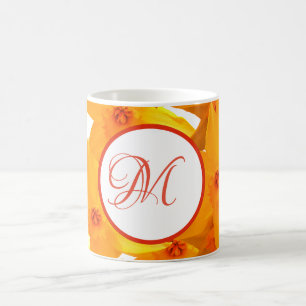 Monogram Floral Classic Mug