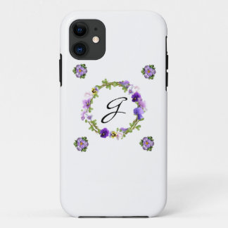 Monogram Floral Phone Case