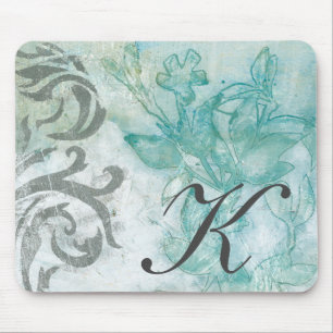 Monogram   Flower Spray II Mouse Mat