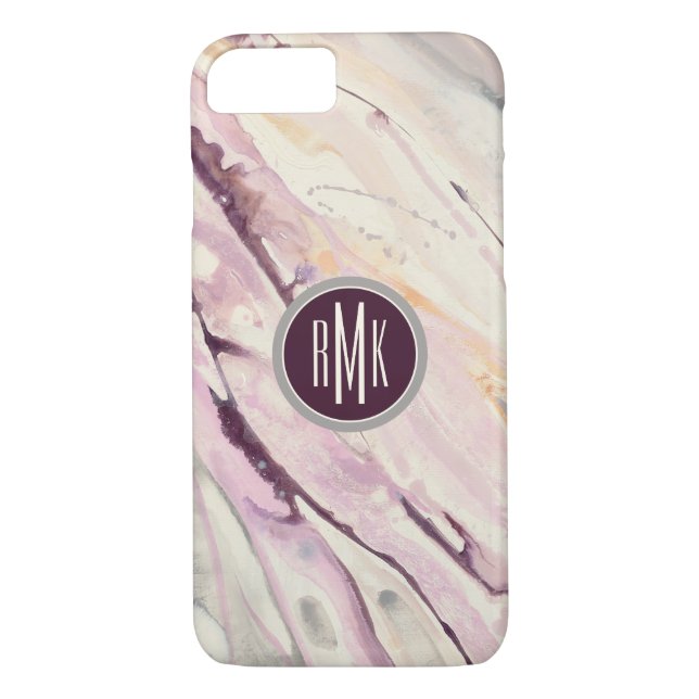 Monogram | Flowing I Case-Mate iPhone Case (Back)