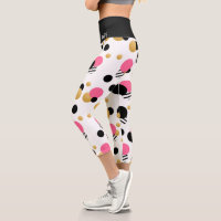 Monogram Fun Girly Polka Dot Modern Pattern
