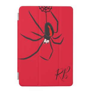 Monogram Funny Red Back Spider iPad Mini Cover