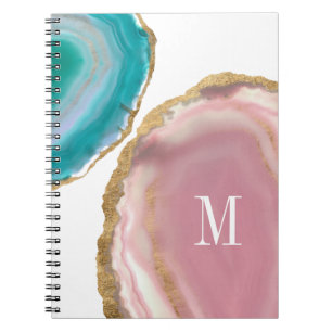 Monogram   Gem Stones I Notebook