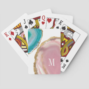 Monogram   Gem Stones I Playing Cards