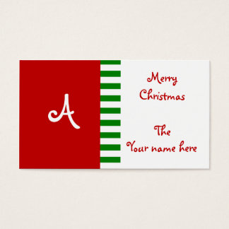 Monogram Gift Tags