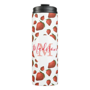 Monogram Girly Thermal Tumbler