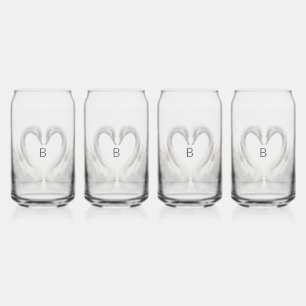 Monogram Glassware Set Drinkware Can Glass