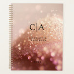 Monogram Glitter Planner<br><div class="desc">Glitter,  Monogram customer specific planner.
Just edit your product in a few minutes. You can change the font/size/colour and position using "further personalise".</div>