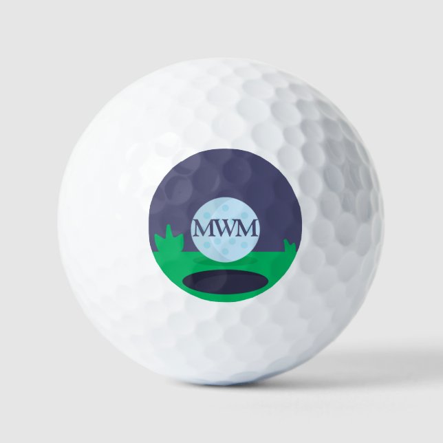 Monogram Golf Ball (Front)