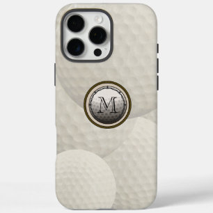 Monogram Golf Ball iPhone 16 Pro Max Case