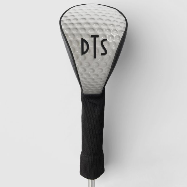 Monogram Golf Ball Sport Head Cover (Front)