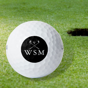 Monogram Golf Clubs Personalised Balls