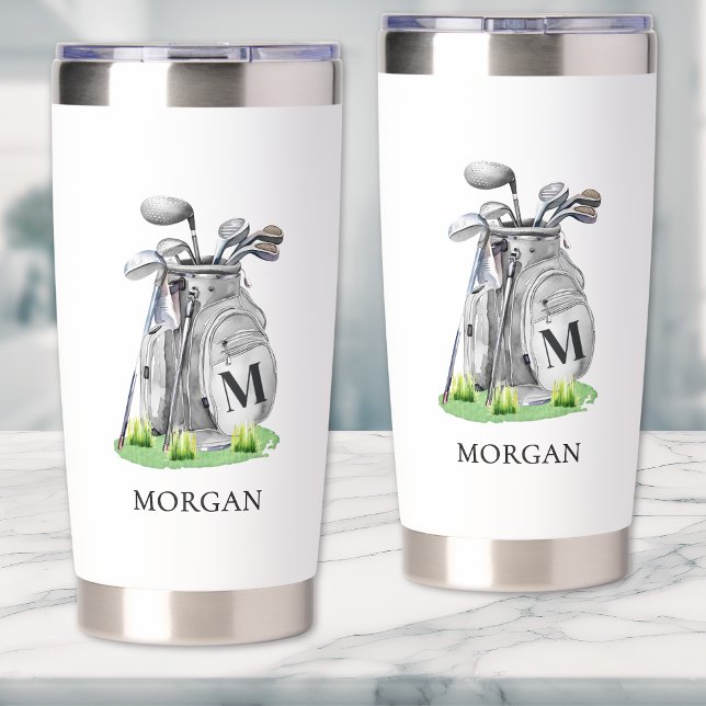 Monogram Golf Insulated Tumbler (Monogram Golf Insulated Tumbler)