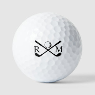Monogram Golf Player Club Logo Balls