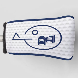 Monogram Golf Putter Cover (Navy)